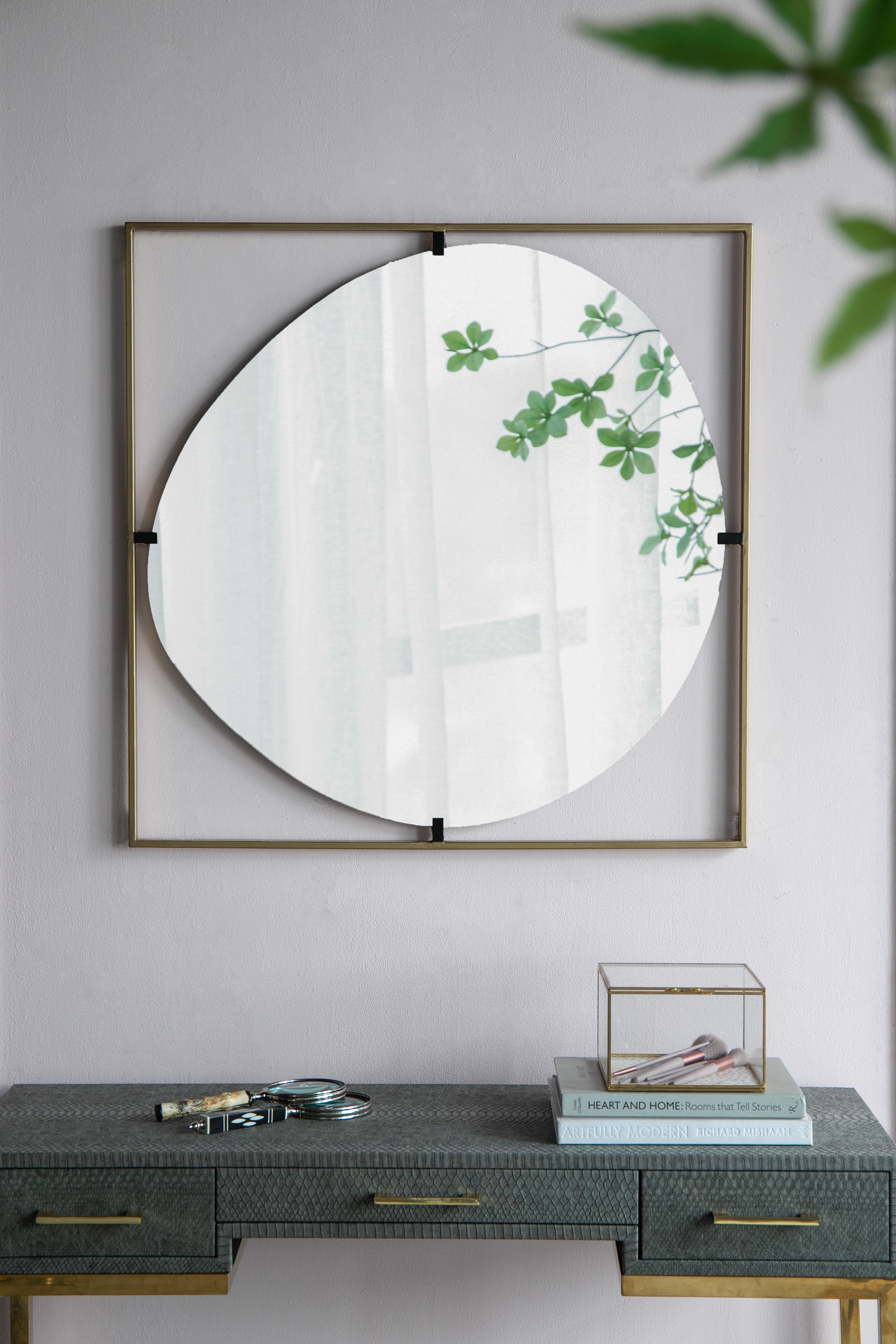 32x1x32" Poppy Mirror