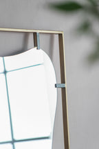 Poppy Mirror with Metal Frame