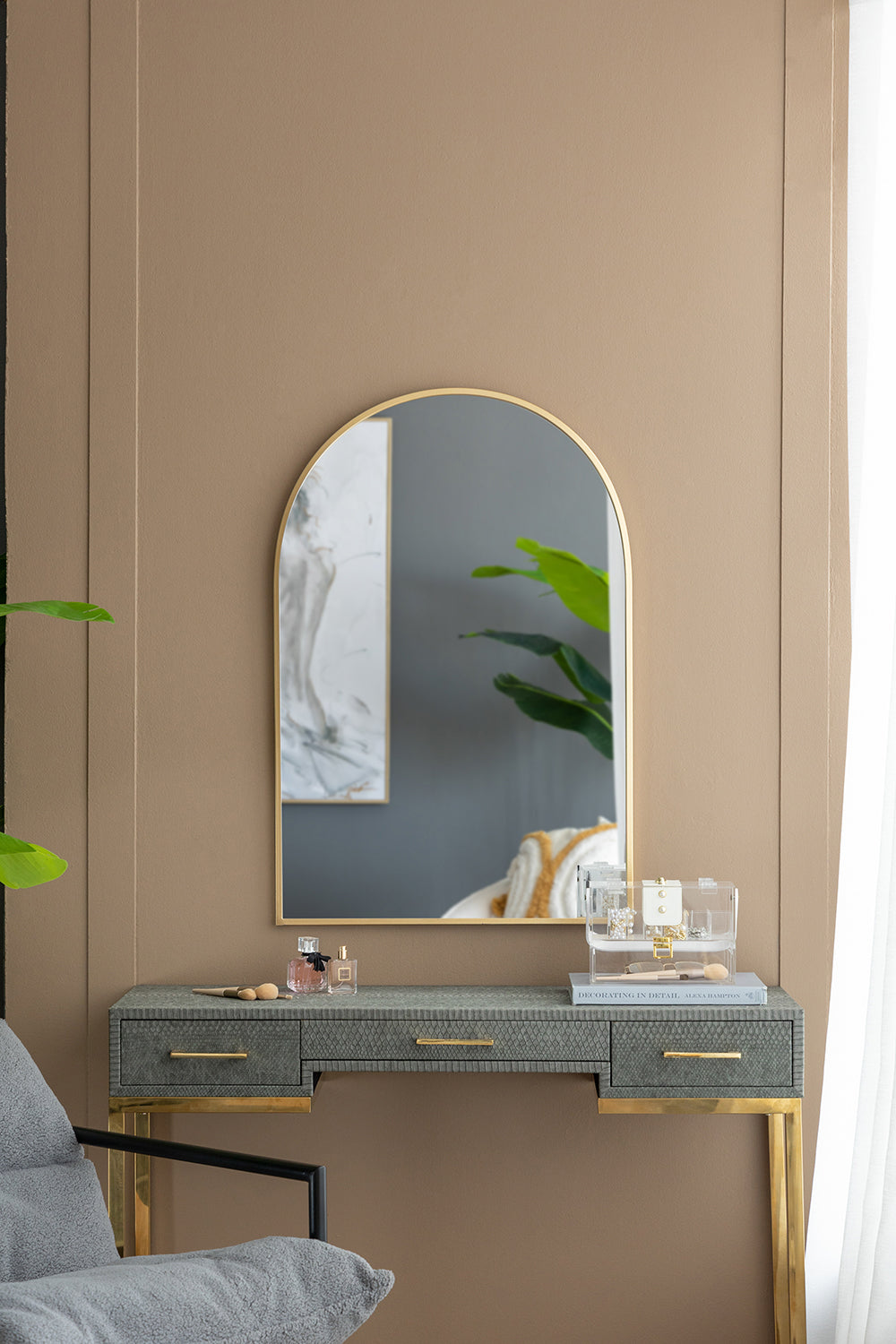 24" x 36" Arched Accent Mirror