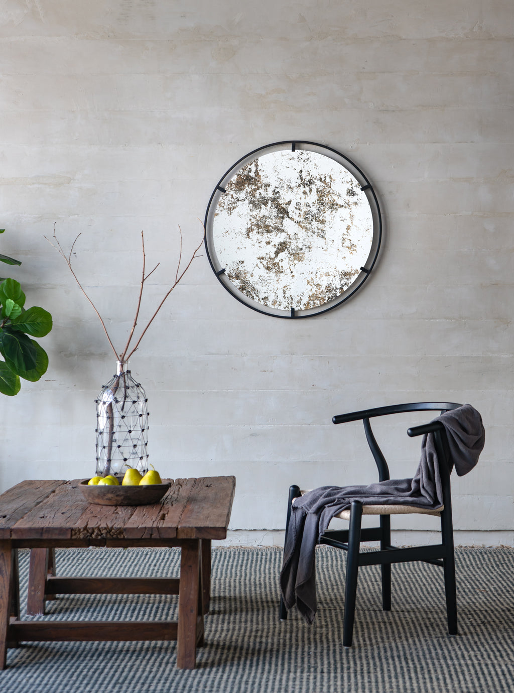 Theodor Round Mirror