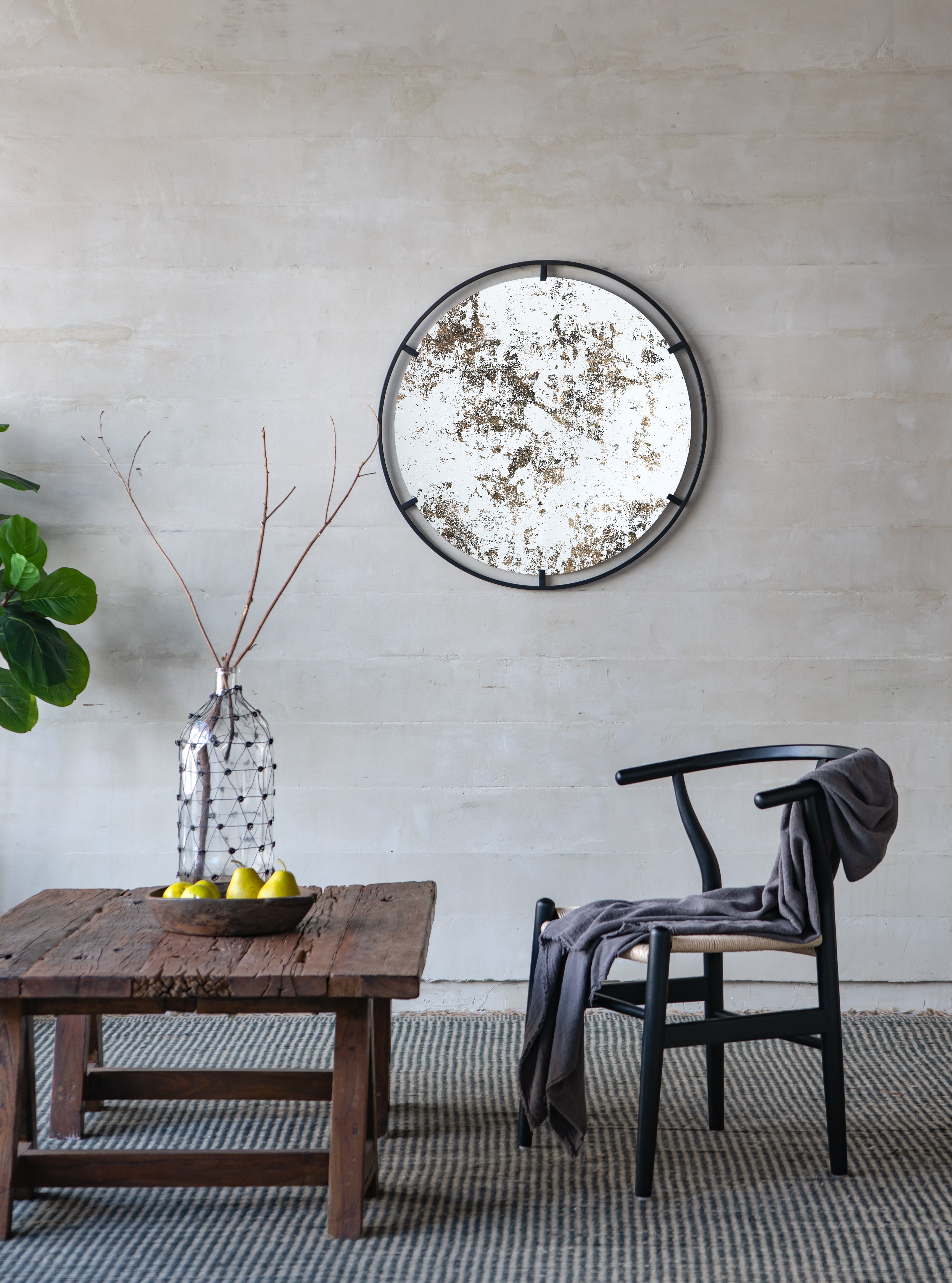 Theodor Round Mirror