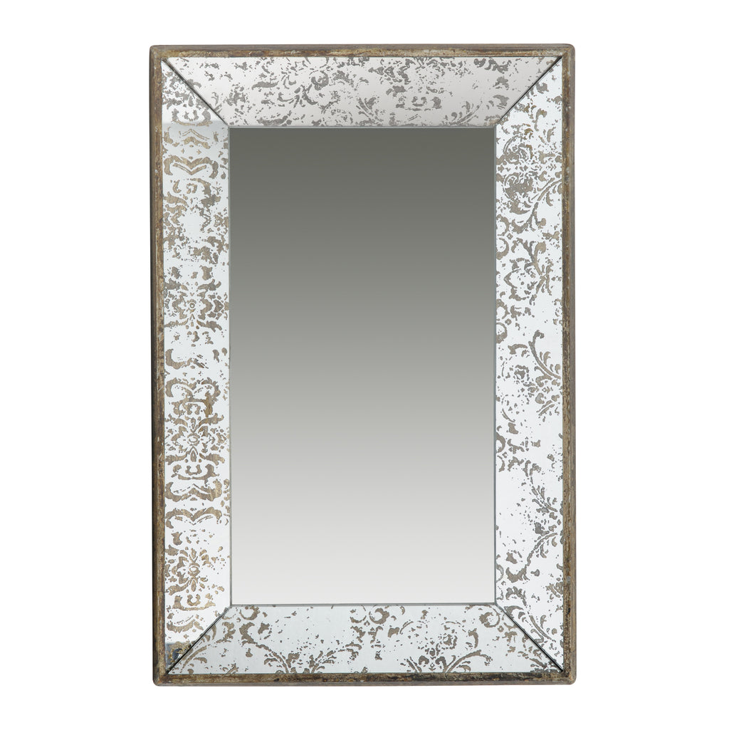 24" x 15" Antique Bathroom Mirror
