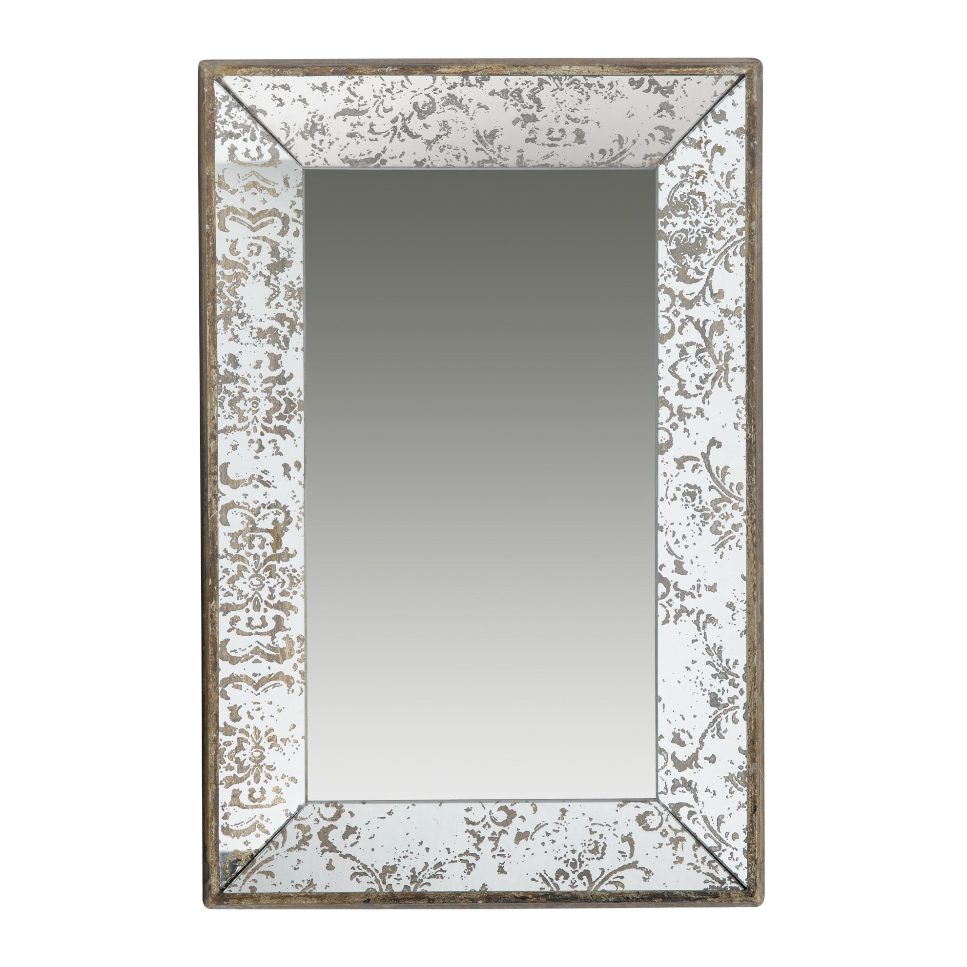 24" x 15" Antique Bathroom Mirror