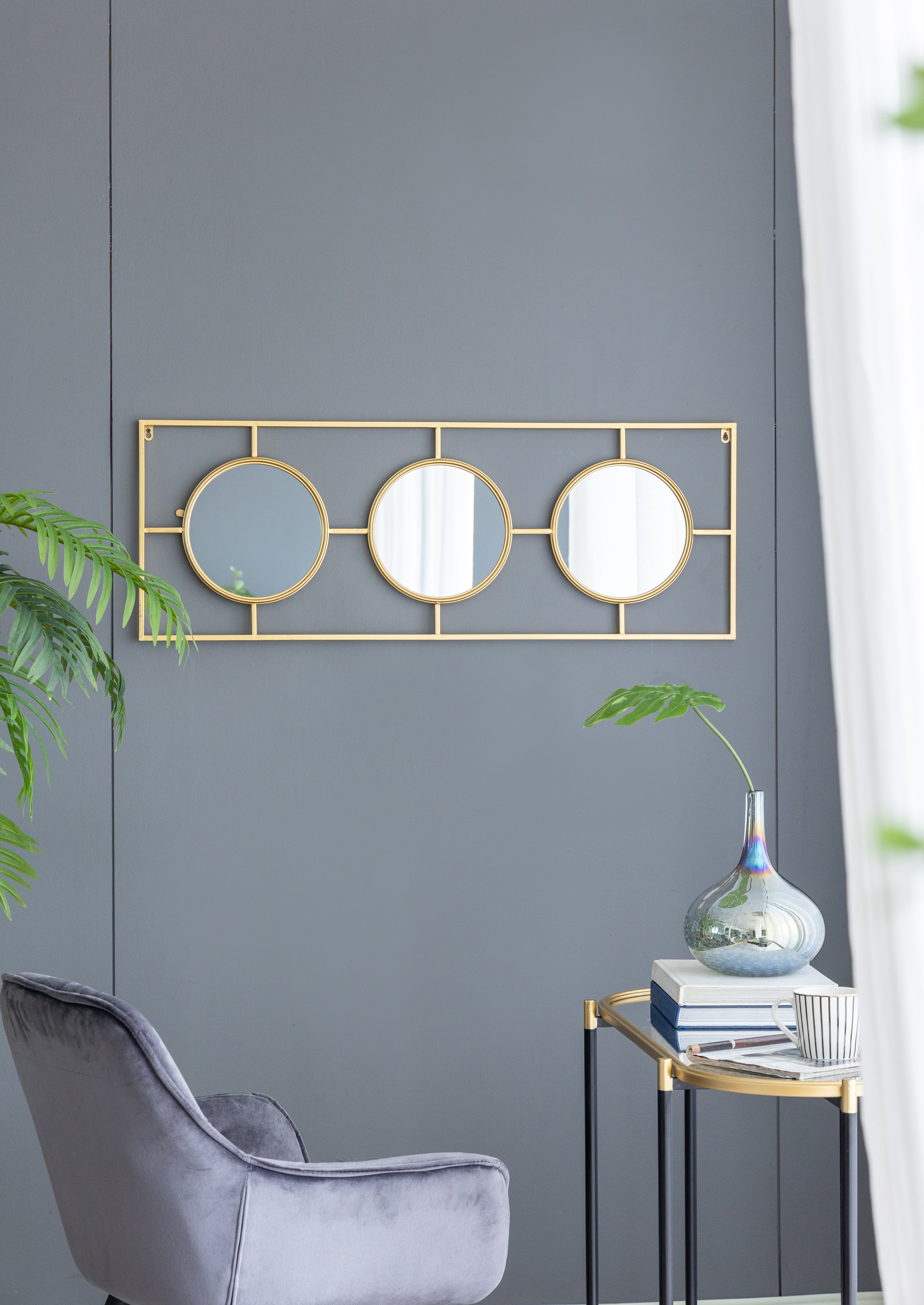 3 Mirror Piece Wall Mirror
