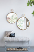 26" x 32" Circle Wall Mirror