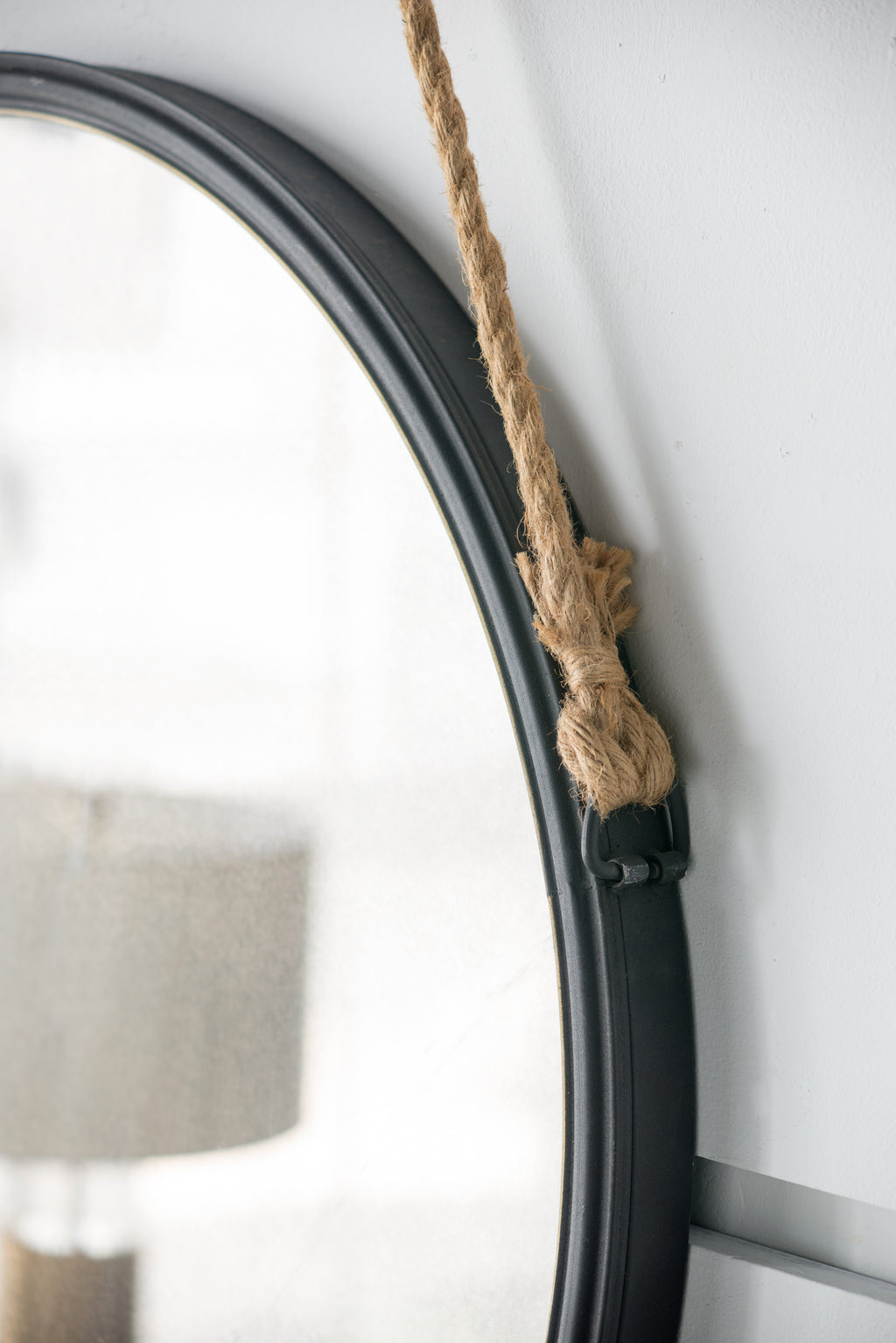 29.5" Hanging Round Mirror