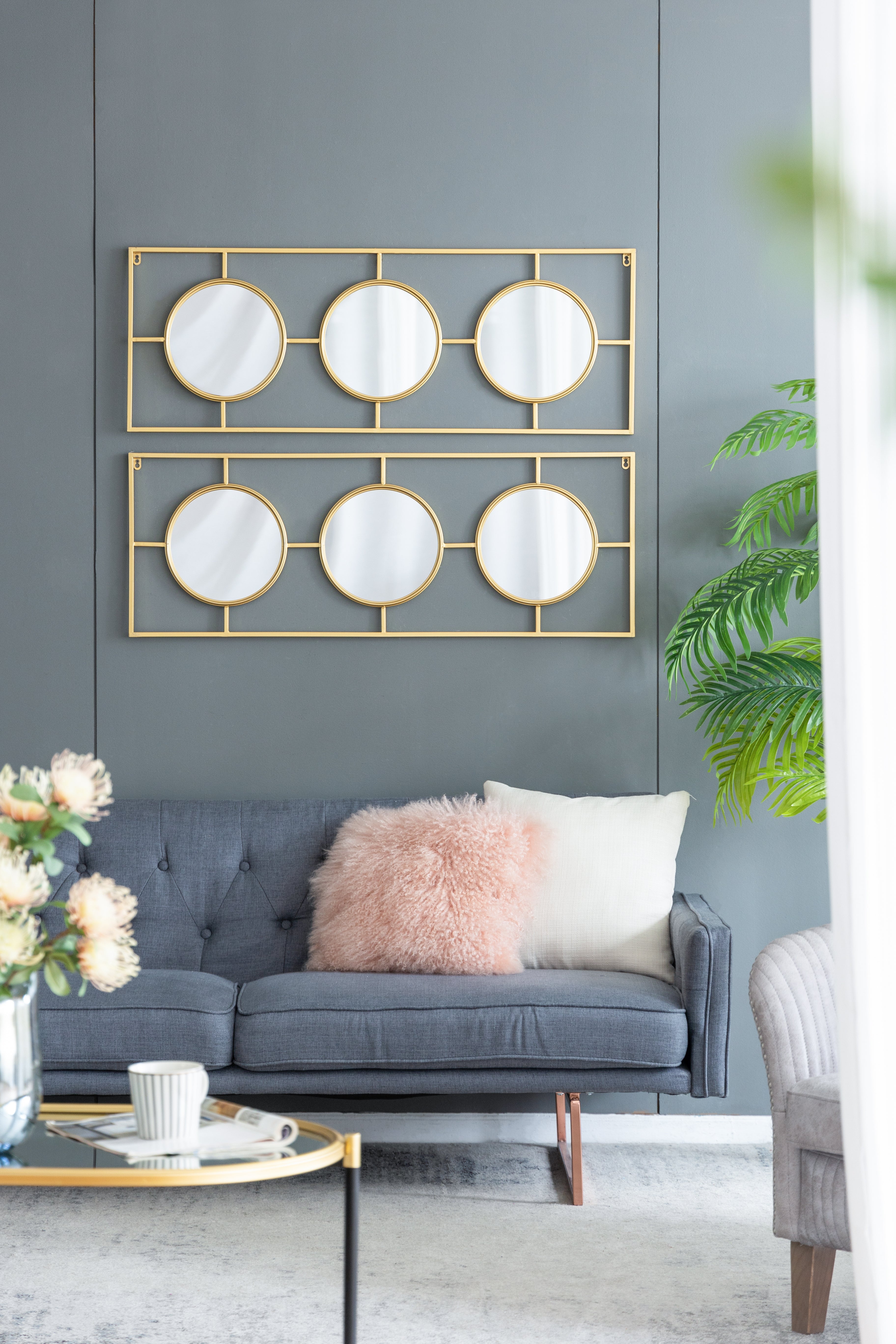 3 Mirror Piece Wall Mirror