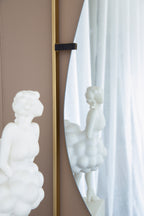 Poppy Mirror with Metal Frame