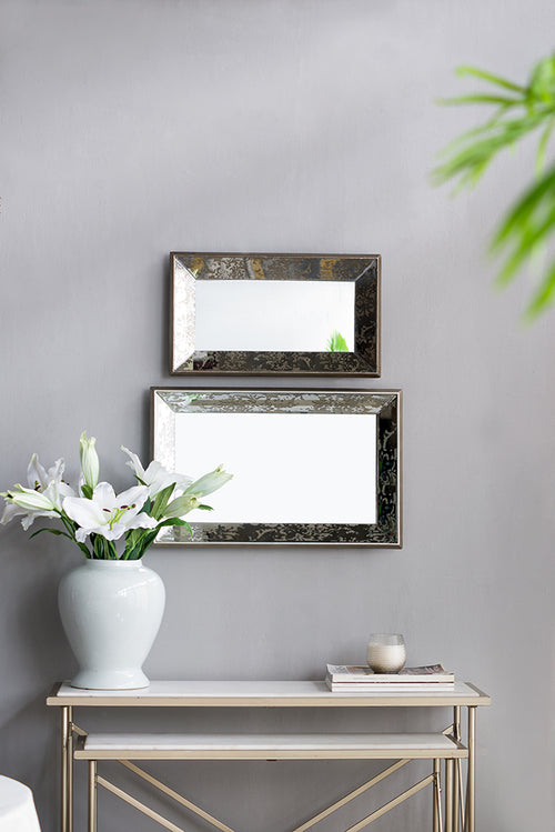 20" x 12" Antique Wall Mirror