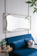Poppy Mirror with Metal Frame