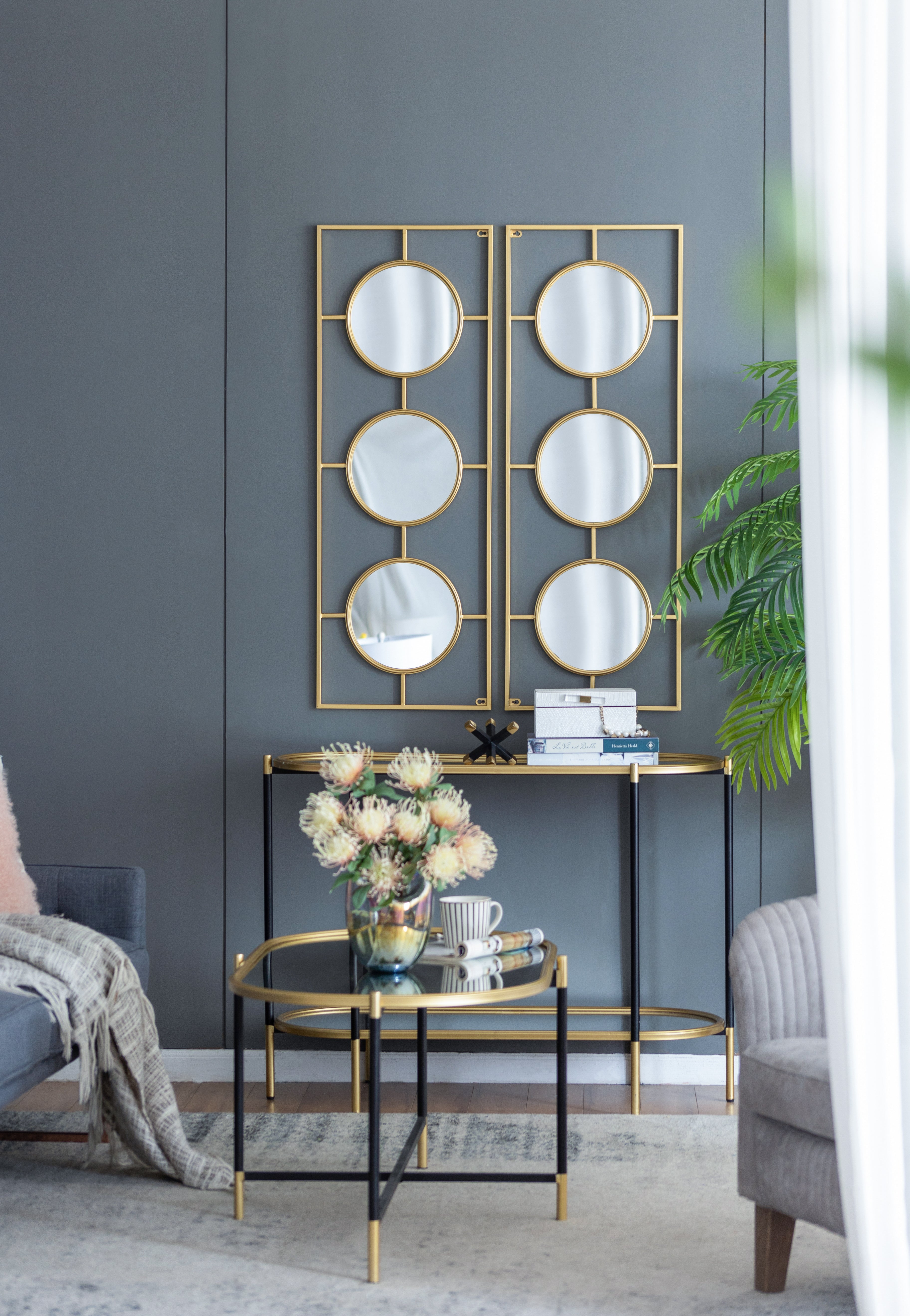 3 Mirror Piece Wall Mirror