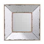 12" x 12" Distressed Bathroom Mirror