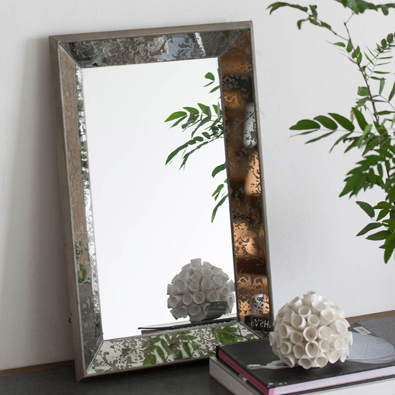 24" x 15" Antique Bathroom Mirror