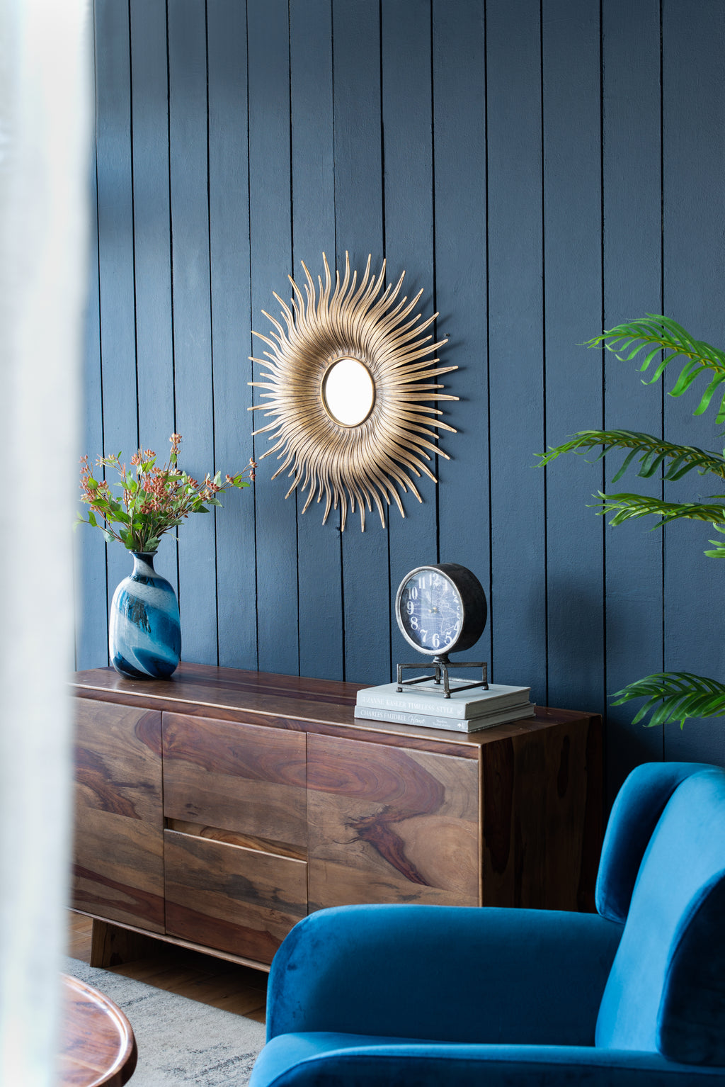 28.3" Retro Design Wall Mirror