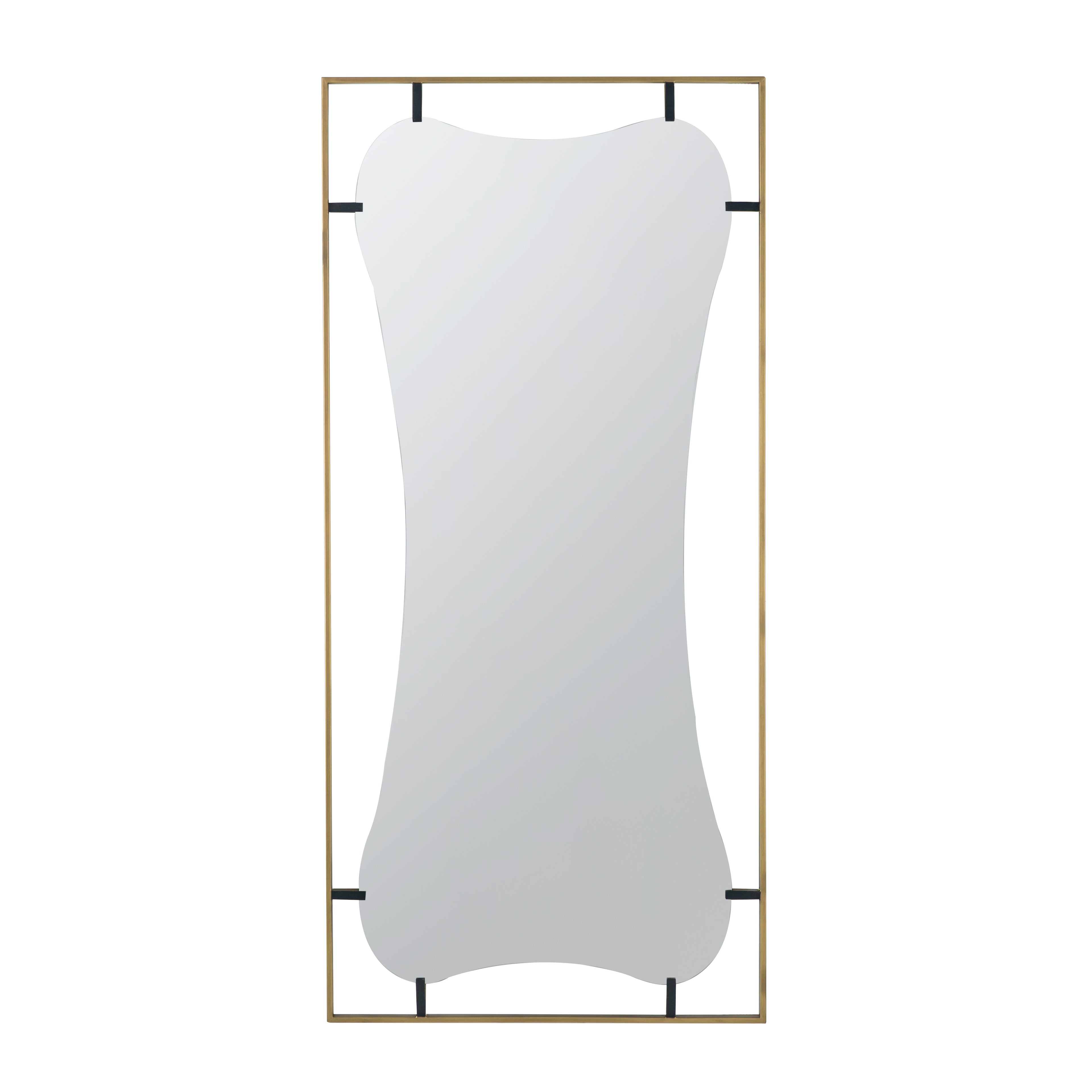 Poppy Mirror with Metal Frame
