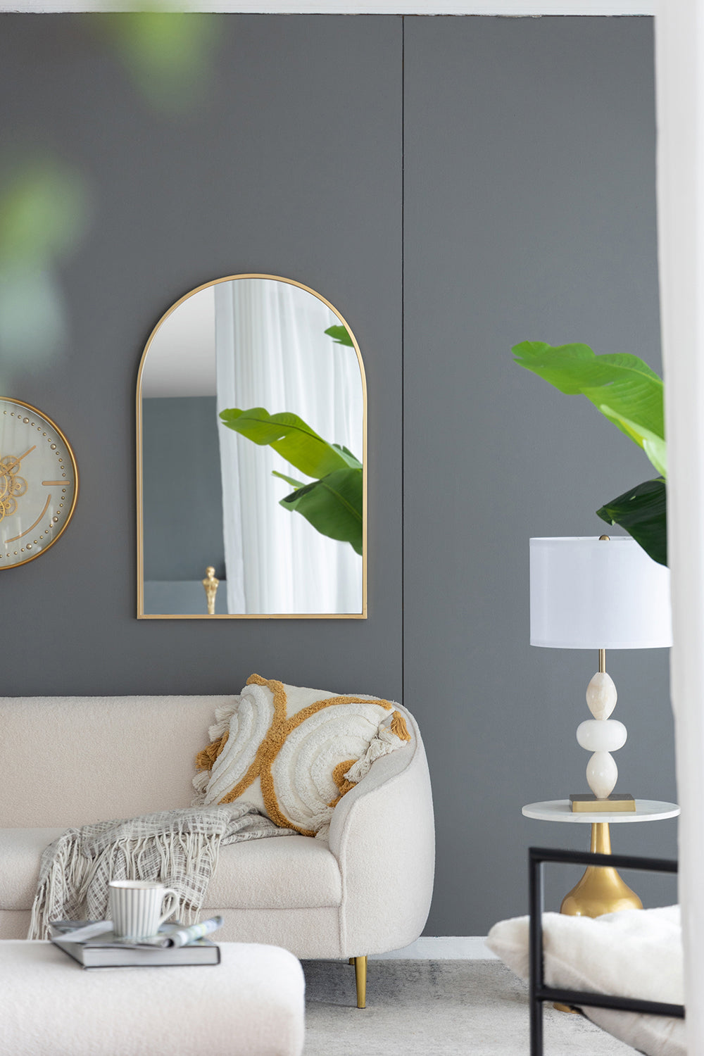 24" x 36" Arched Accent Mirror