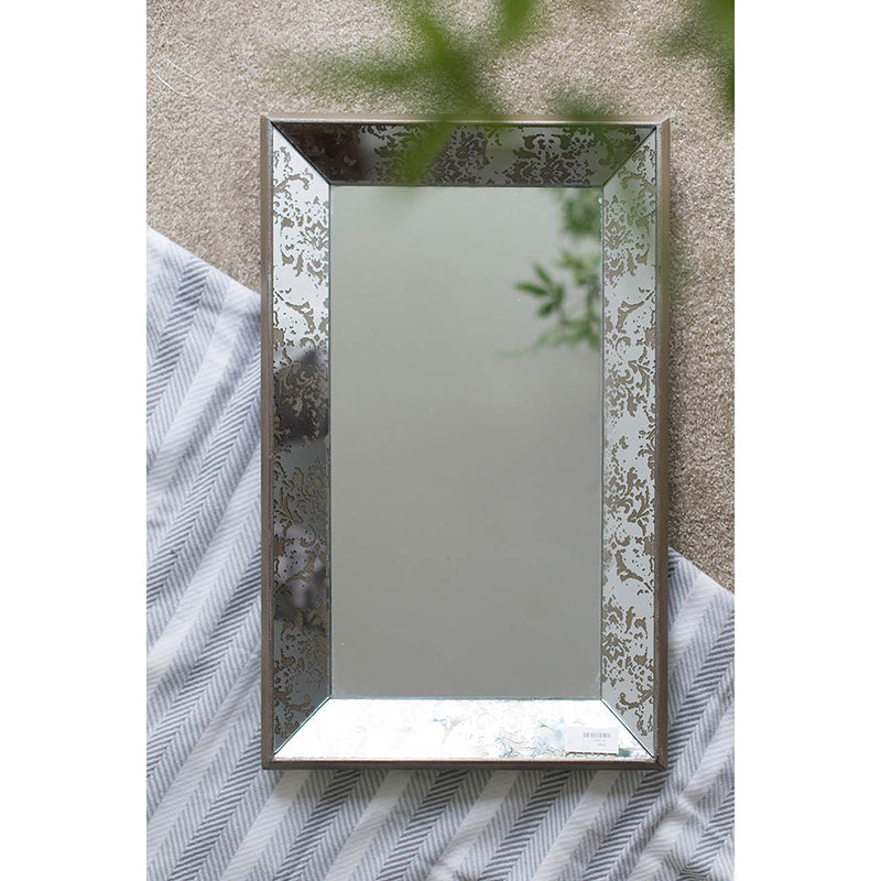 24" x 15" Antique Bathroom Mirror