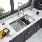 Double Bowl Undermount Kitchen Sink