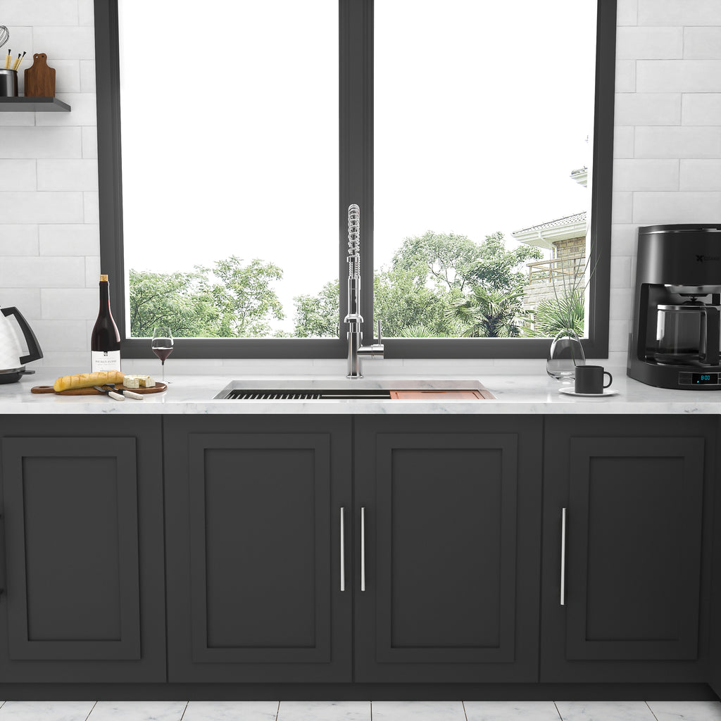 Undermount Workstation Kitchen Sink - 30"x19"