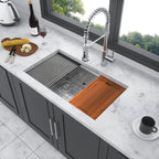 Double Bowl Undermount Kitchen Sink