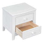 2-Drawer Nightstand for Bedroom