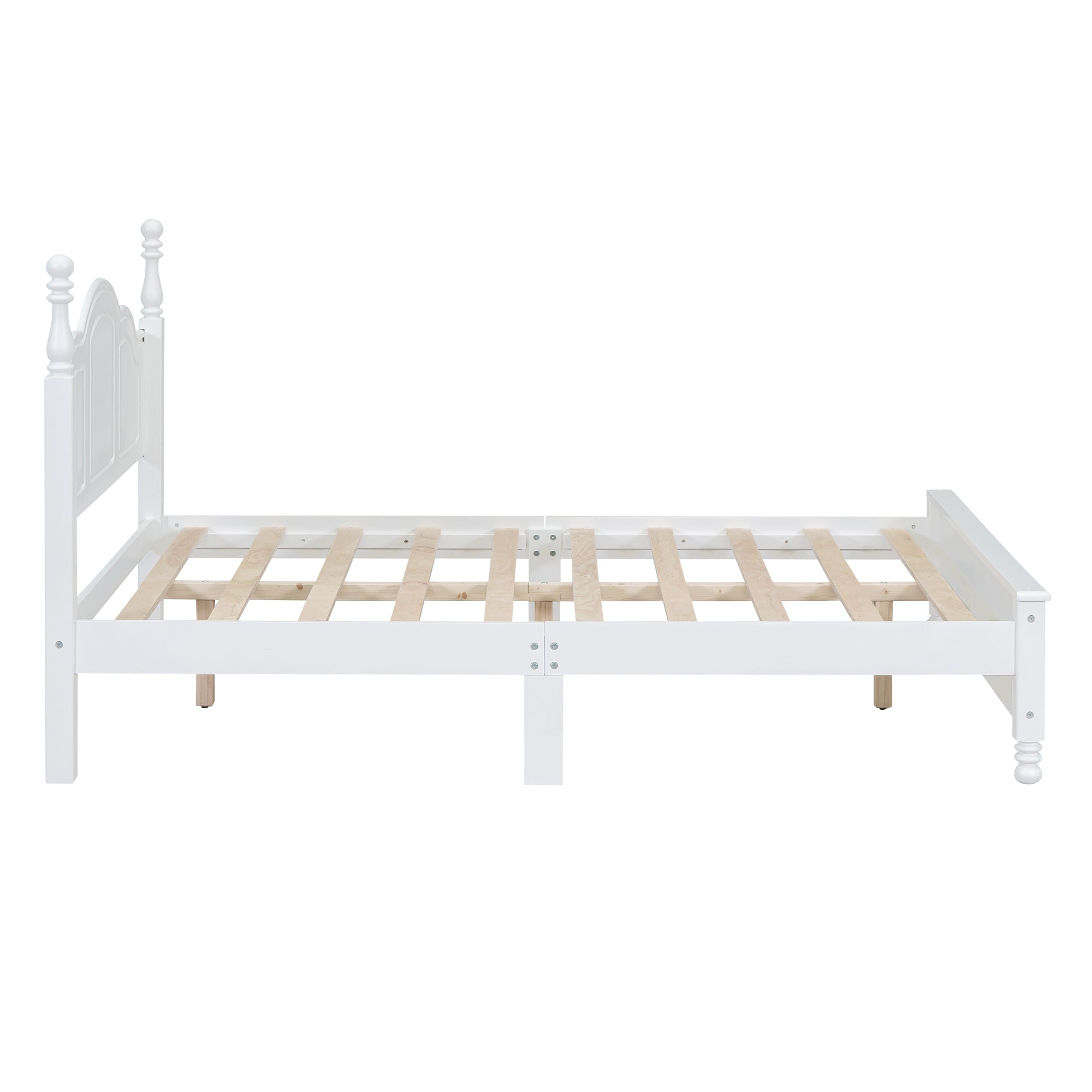 Full Size Wood Platform Bed Frame