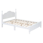 Full Size Wood Platform Bed Frame