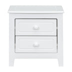 2-Drawer Nightstand for Bedroom