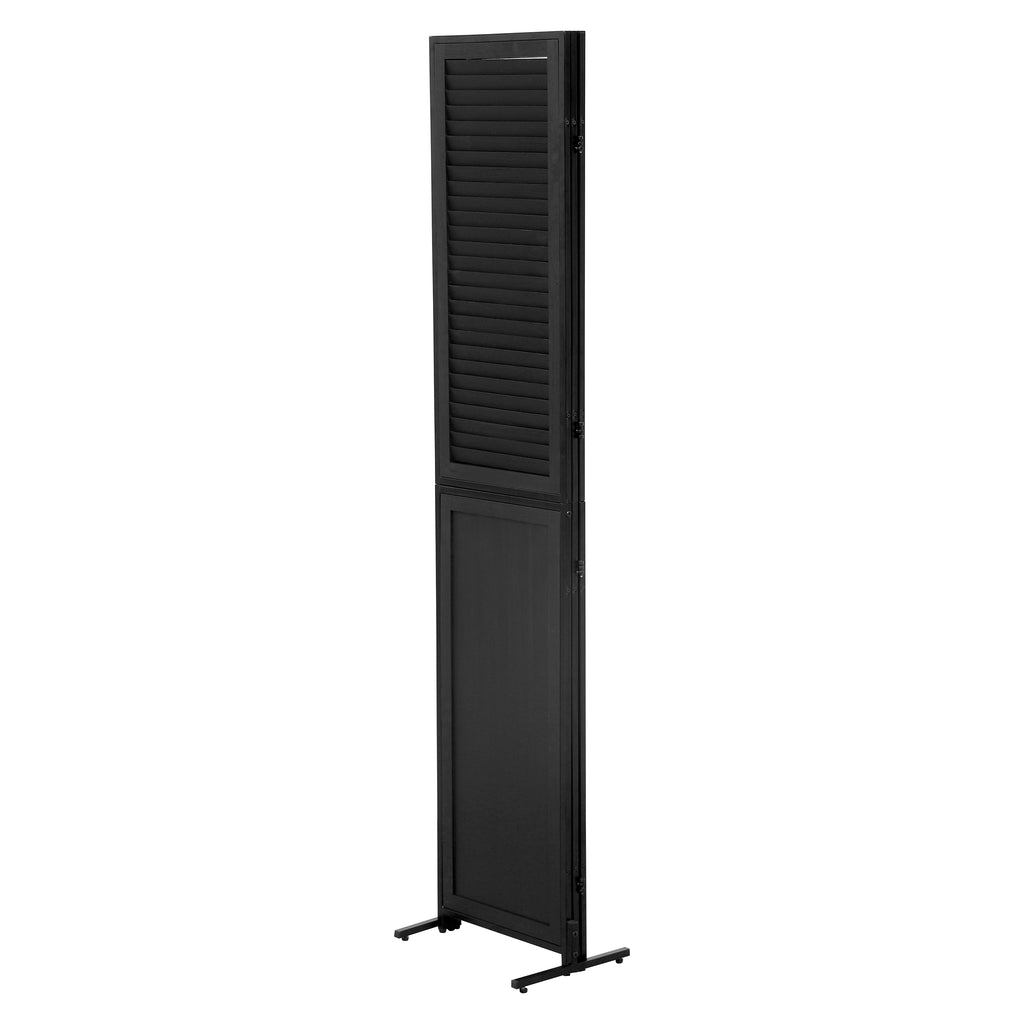3 Panel Wood Folding Privacy Screen