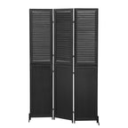 3 Panel Wood Folding Privacy Screen