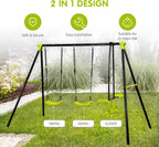 Children's Triple Metal Swing Set