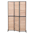 3 Panel Room Dividers and Folding Privacy Screen