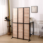 3 Panel Room Dividers and Folding Privacy Screen