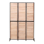 3 Panel Room Dividers and Folding Privacy Screen