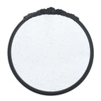 30"x30" Round Hand Carved Rose Antique Mirror Frame