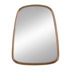 27"x37" Irregular Mirror with Wood Frame