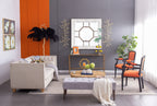48" Antique Style Decorative Square Wall Mirror