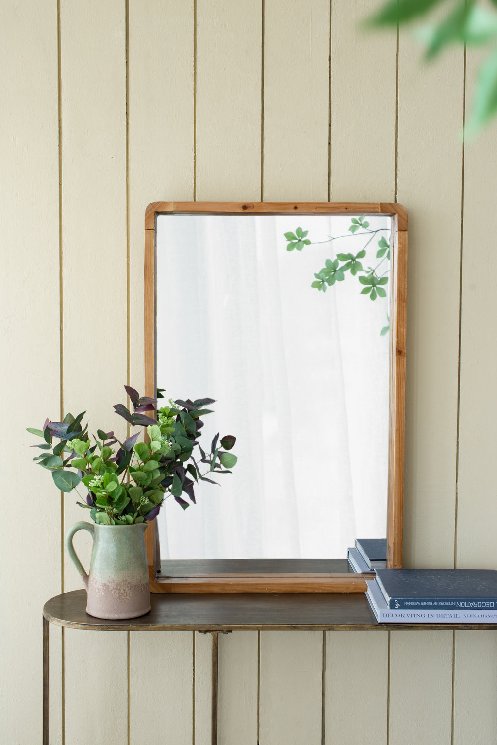 24"x36" Rectangle Wood Mirror