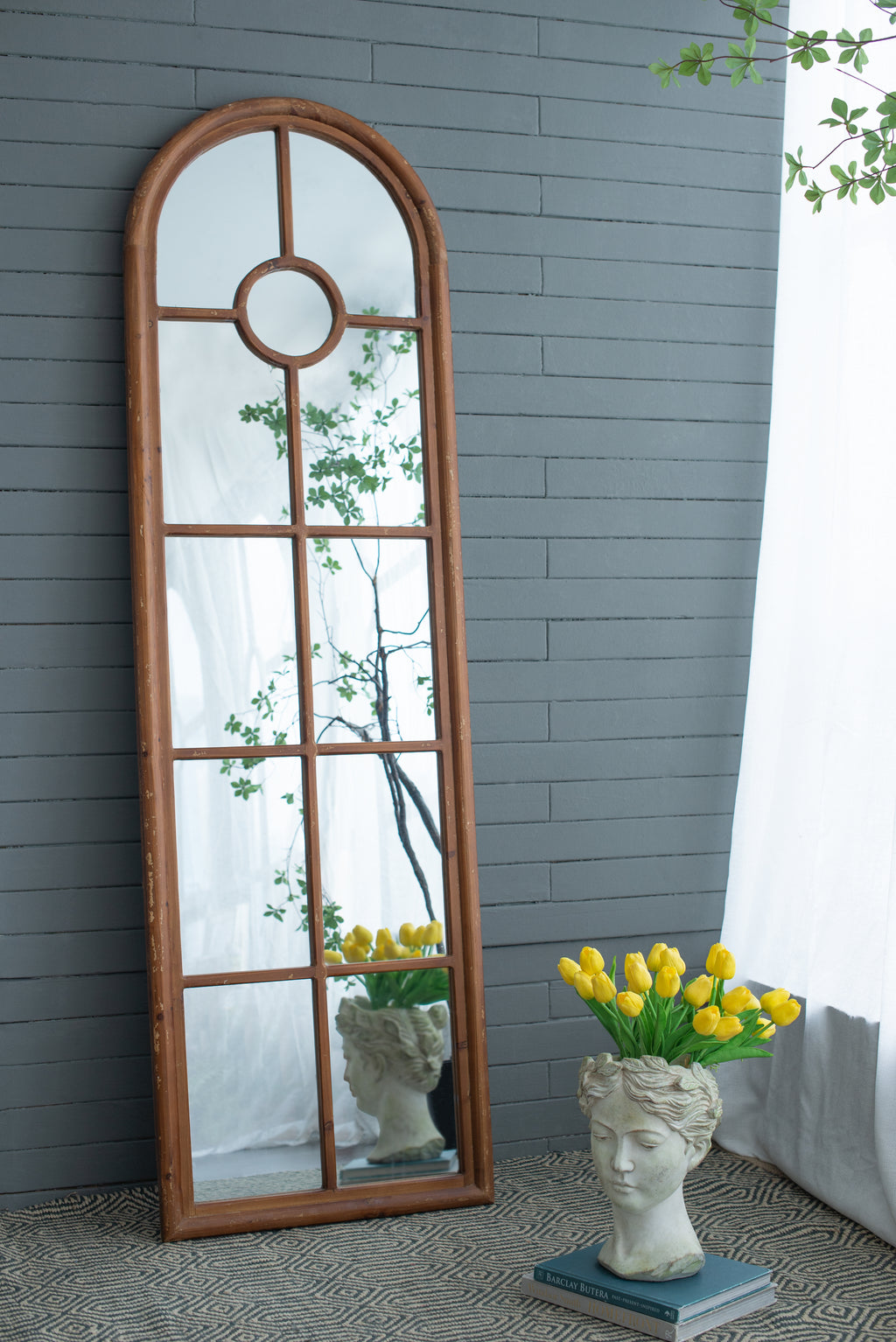 24x79" Half-Round Elongated Mirror