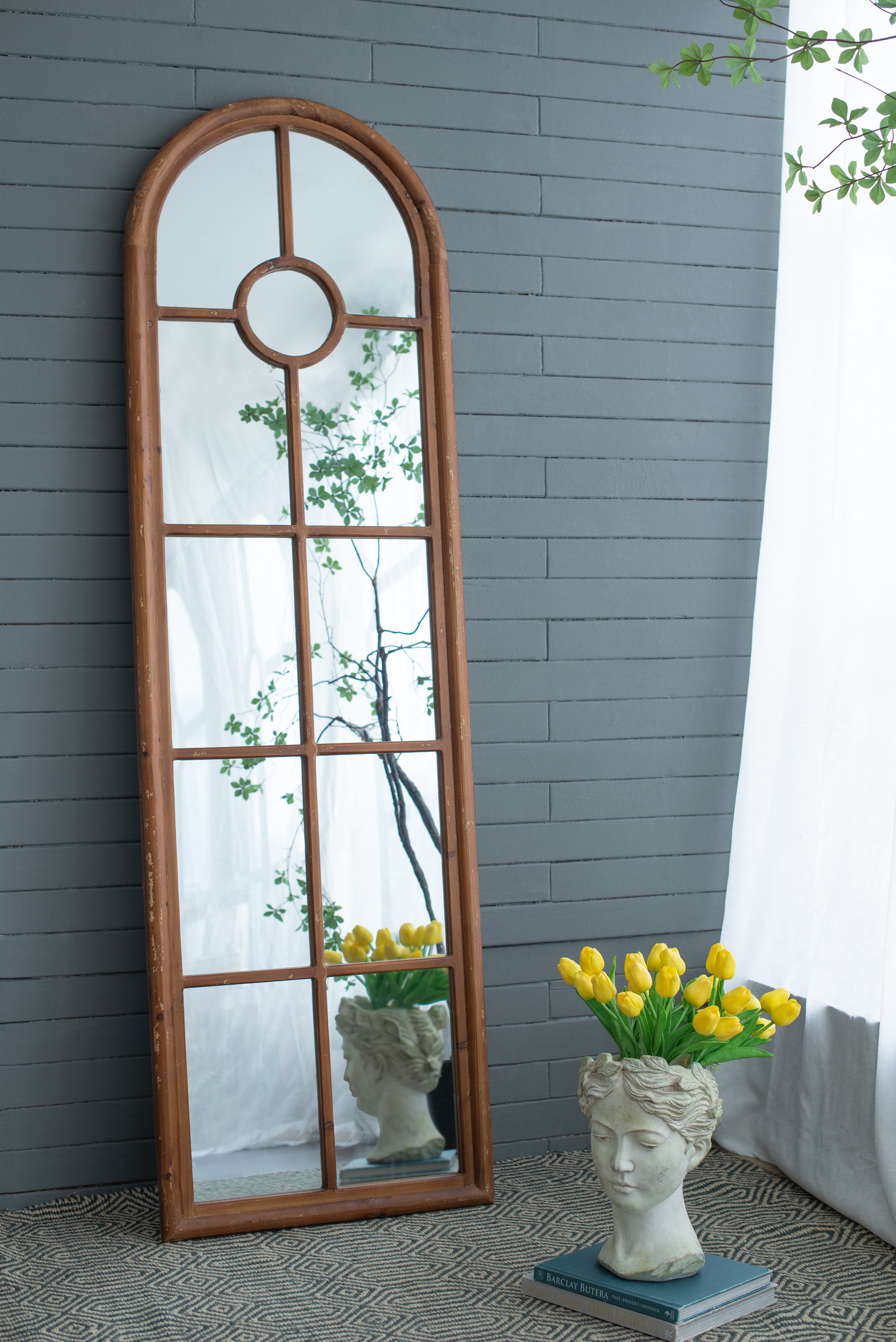 24x79" Half-Round Elongated Mirror