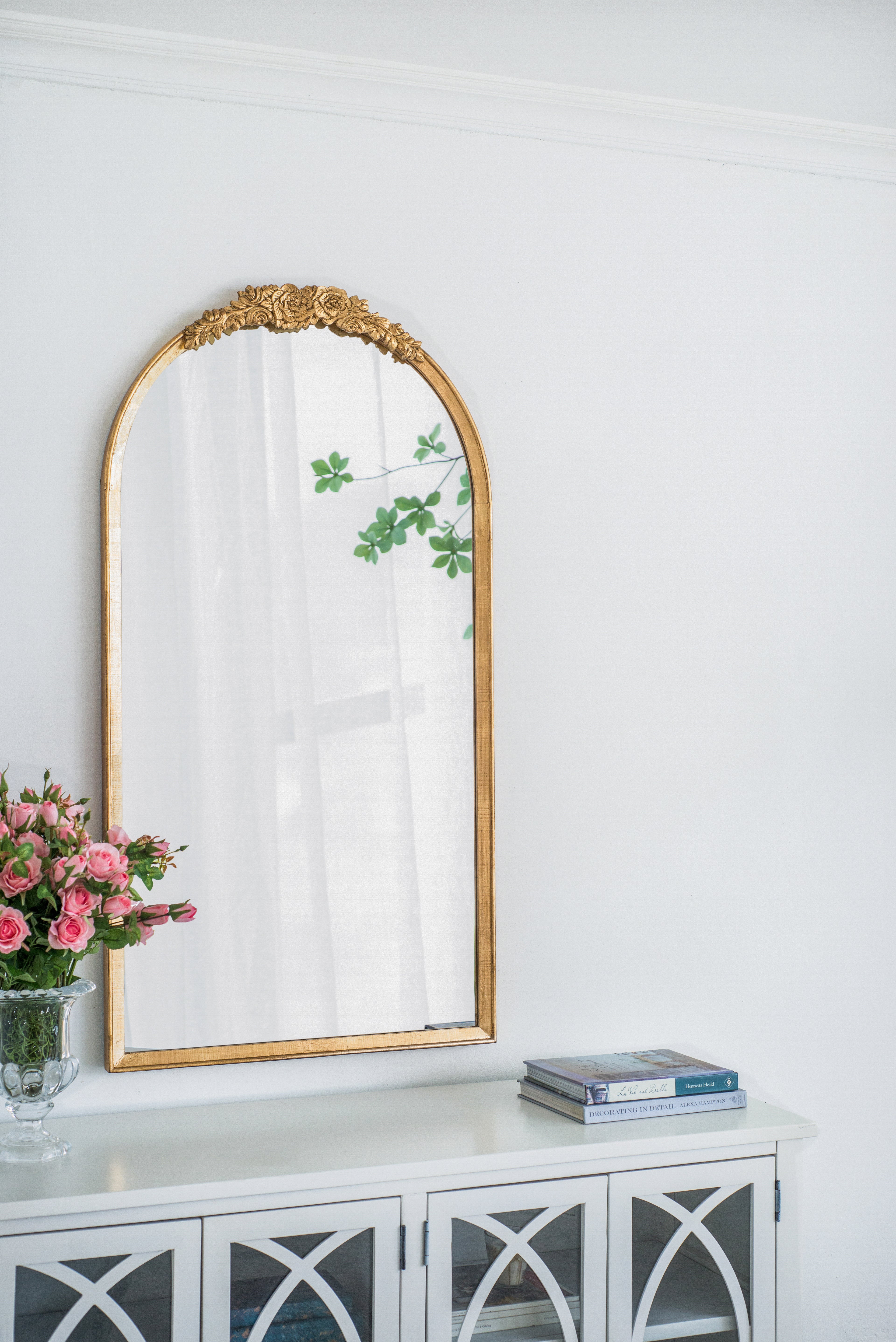 28"x53" Wood Floor Mirror