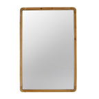 24"x36" Rectangle Wood Mirror