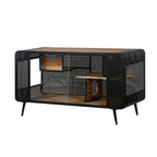 Spacious Cat House with Tempered Glass