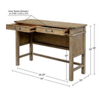 Occasional Table With 2 Drawers