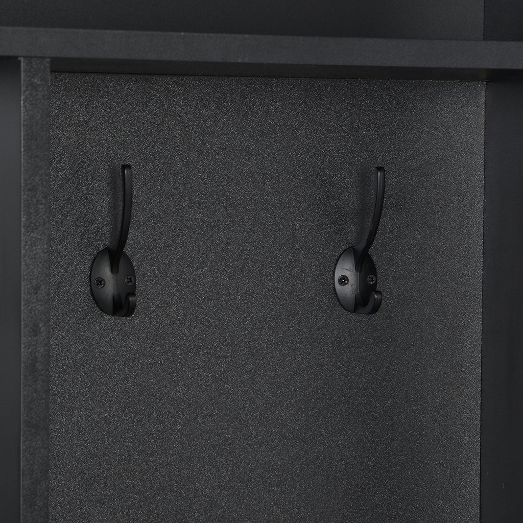 Hall Tree Storage Solution