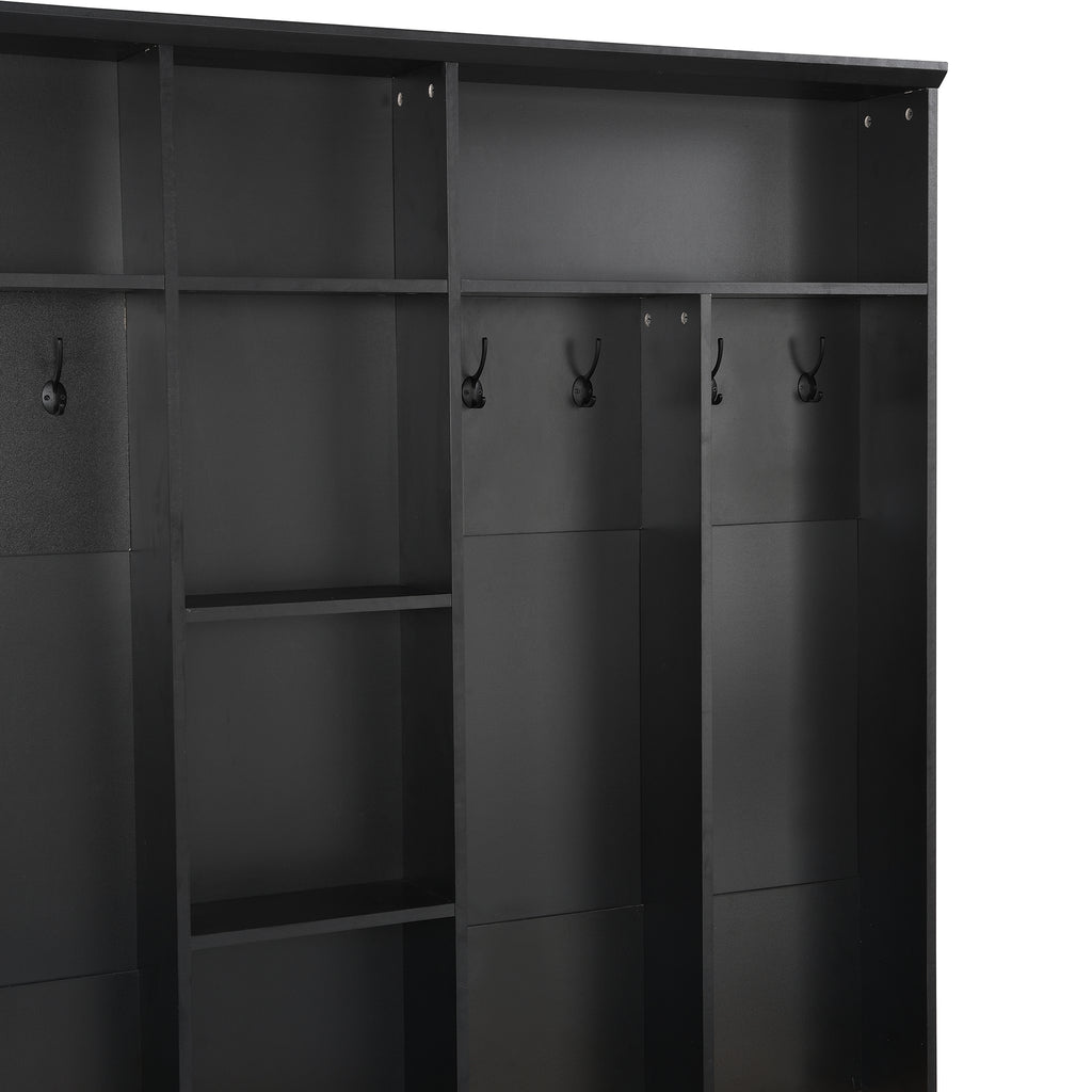 Hall Tree Storage Solution