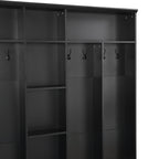 Hall Tree Storage Solution