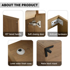 48" Freestanding Bathroom Vanity With Double Sink