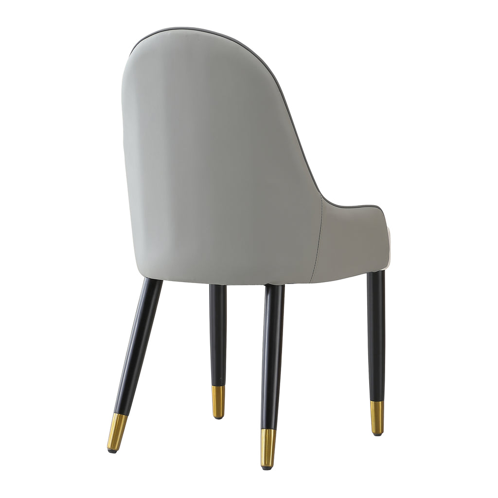 Modern Dining Chairs Set of 2 pcs Faux Leather Dining Chair