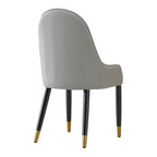 Modern Dining Chairs Set of 2 pcs Faux Leather Dining Chair